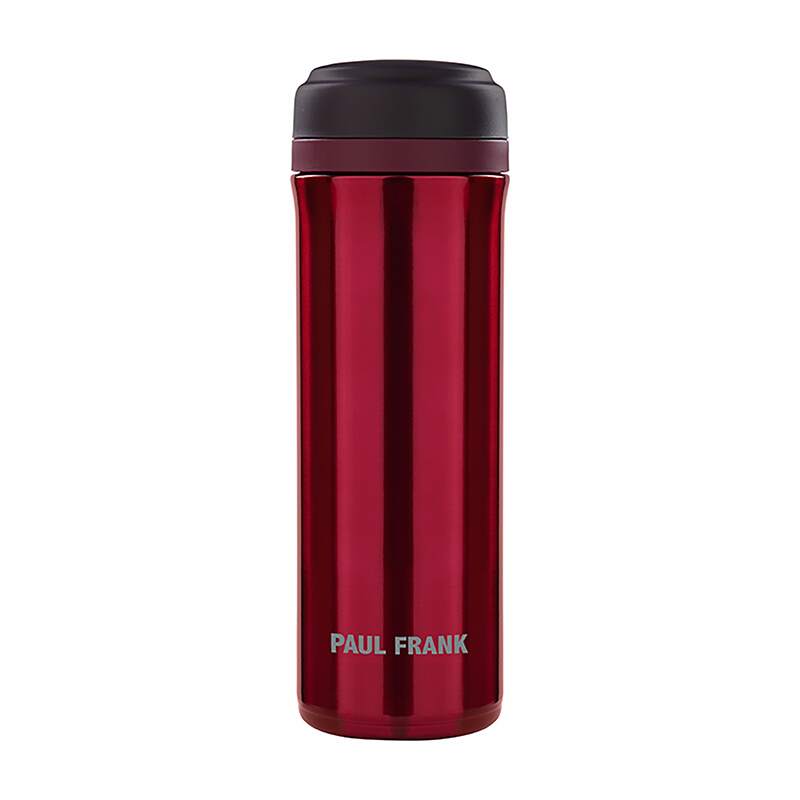大嘴猴（Paul Frank）双层不锈钢保温杯 PFC727-380 玛瑙红